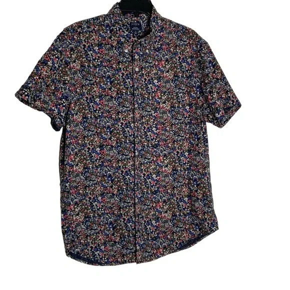 J. Crew Multicolor Floral Button Down Shirt - Picture 2 of 7